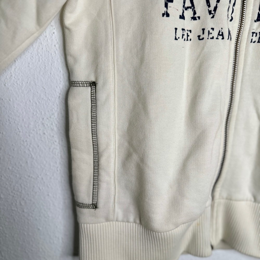 Lee Cream and Red Lightweight Jacket - Picture 3 of 13